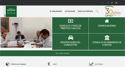 Desktop Screenshot of opaef.es